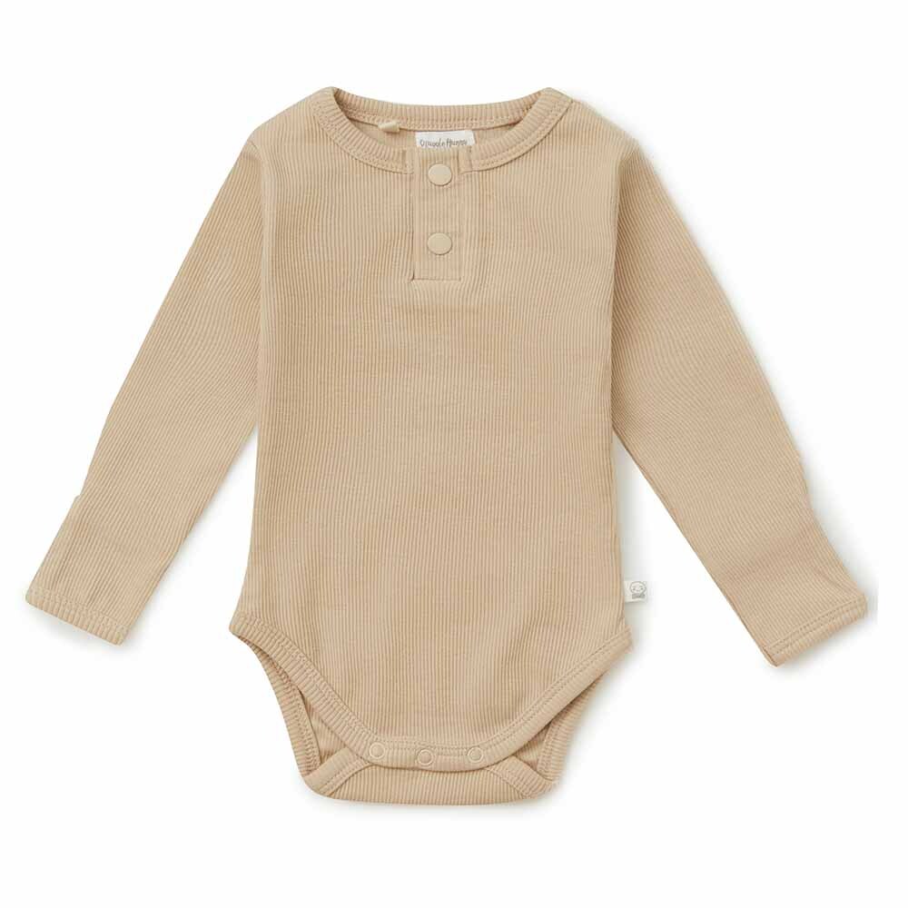 Long Sleeve Organic Bodysuit - Plain and Patterned