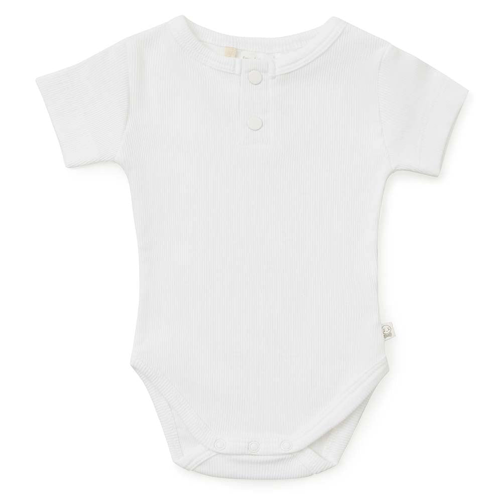 Short Sleeve Organic Bodysuit - Plain and Patterned