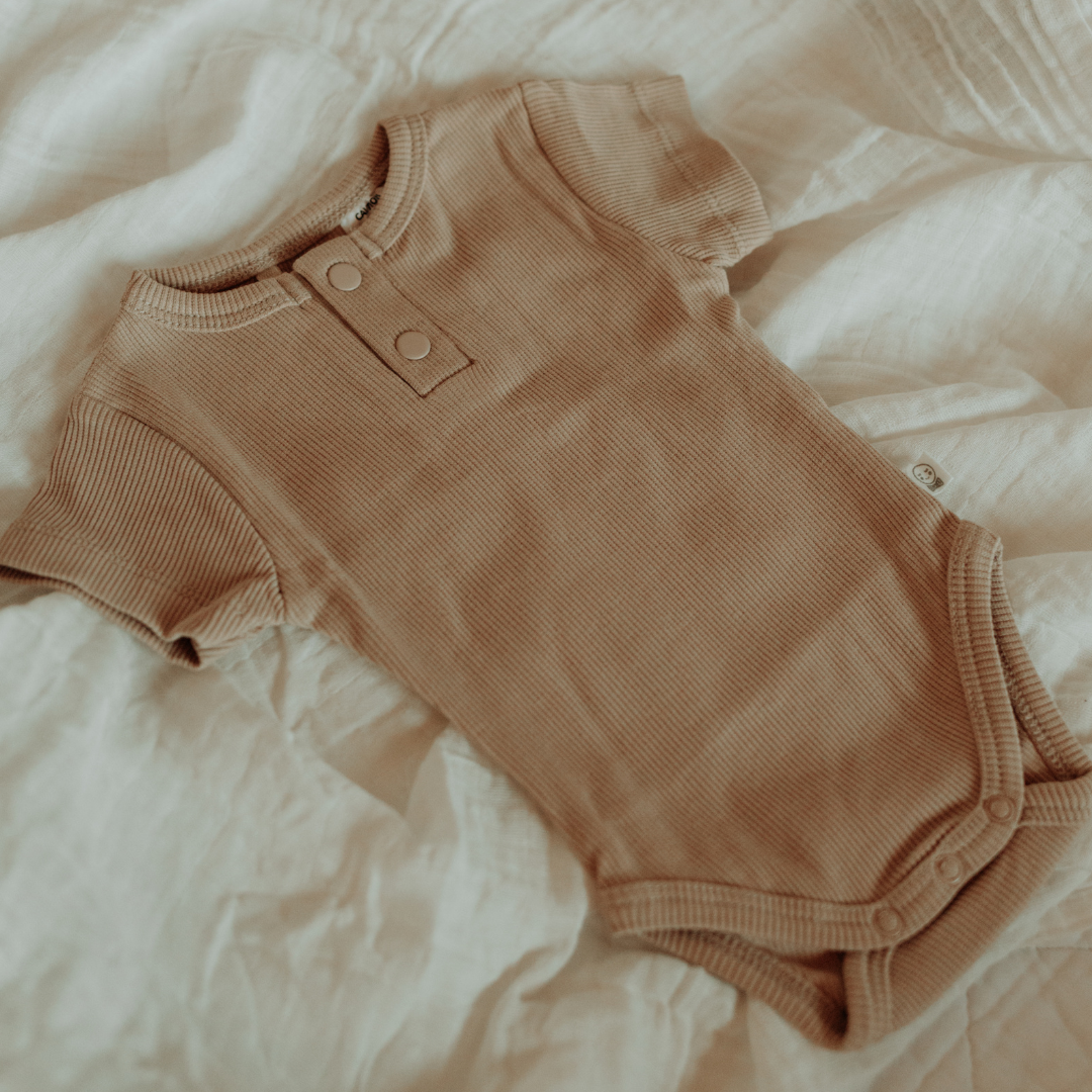 Short Sleeve Organic Bodysuit - Plain and Patterned