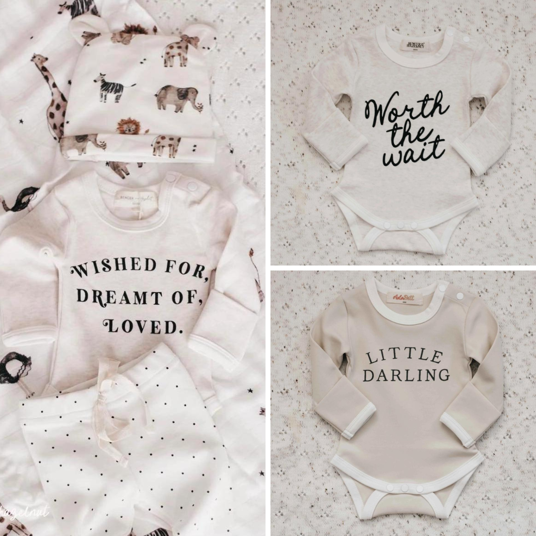 Little Darling Babysuit - Beige