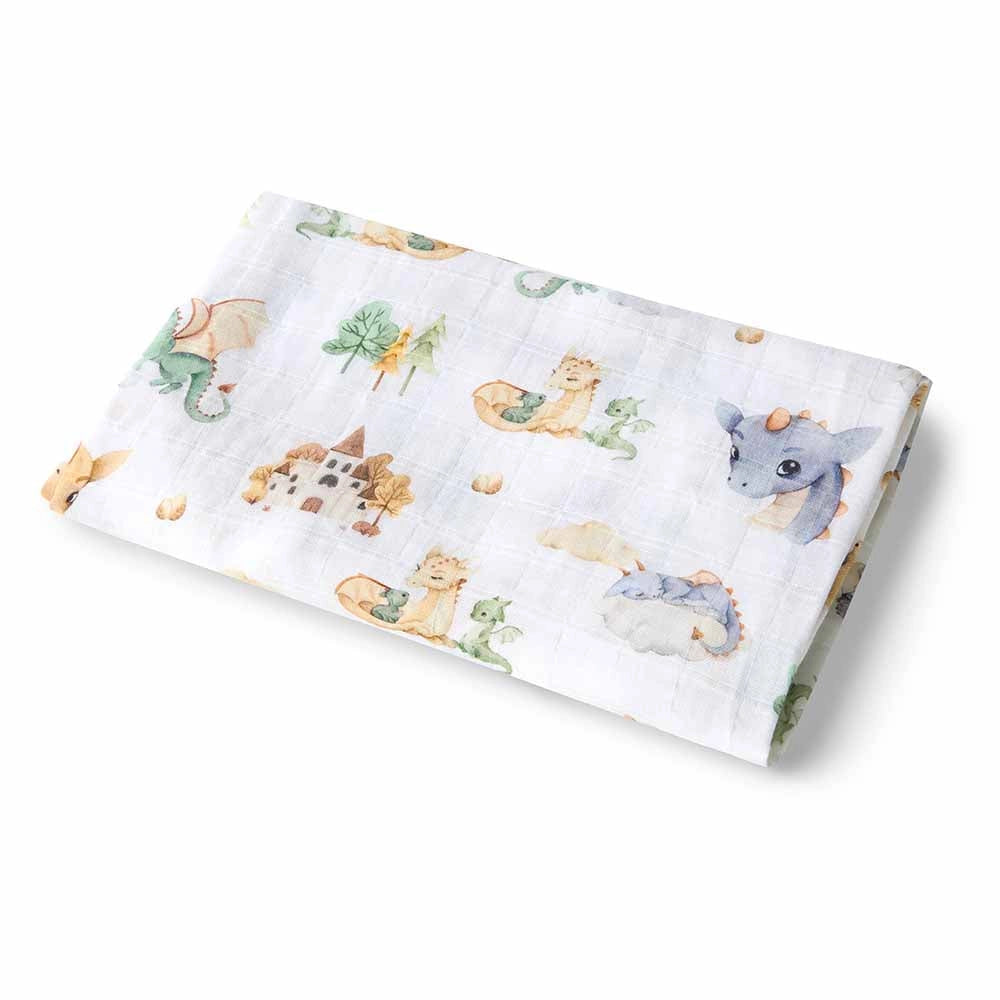 Organic Muslin Wrap - Plain and Patterned